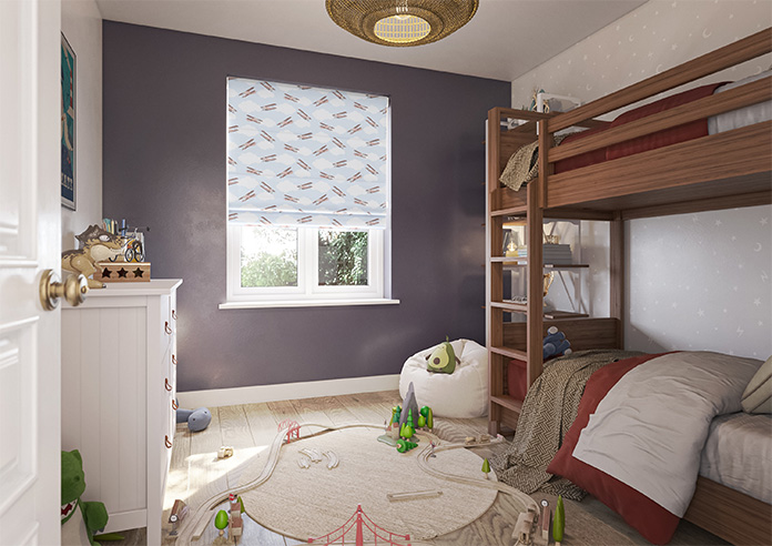 Flying Ace, Baron - Twist&Fit Roman Blind - Image 6